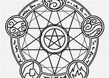Coloring Pages Pentagram Pentacle Template Getcolorings Print Graphic sketch template