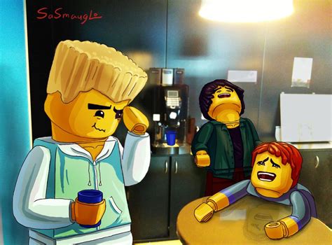 Hysterical Laughter By Sasmaug On Deviantart Lego Ninjago Movie Lego