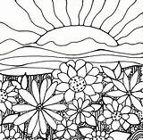 Coloring Hippie Pages Popular sketch template