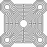 Maze Mazes Labyrinth Bestcoloringpagesforkids Doodle sketch template