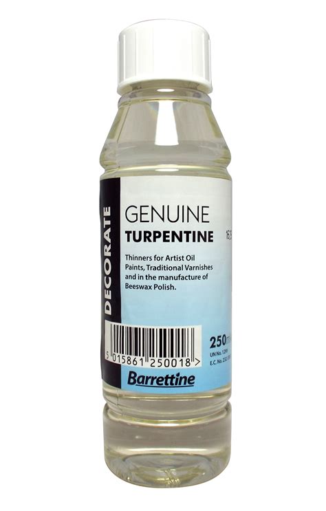 genuine turpentine barrettine products