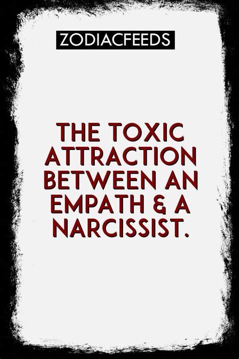 the toxic attraction between an empath and a narcissist astrology