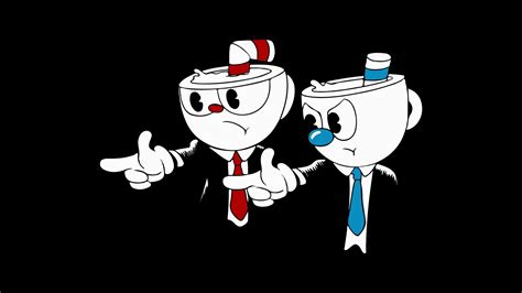 cuphead video game pulp fiction humor wallpapers hd desktop and mobile backgrounds