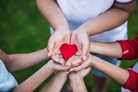 hands holding love heart divine creative love