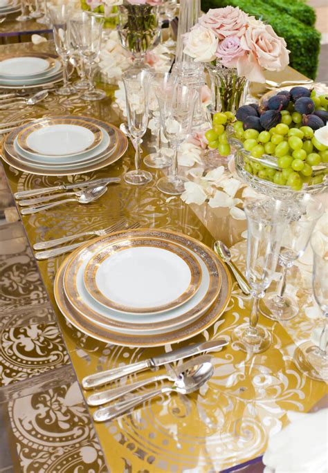 fancy table setting ideas  dinner parties  holidays