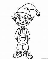 Elf Coloring Pages Print Coloring4free Printable Related Posts Santa sketch template