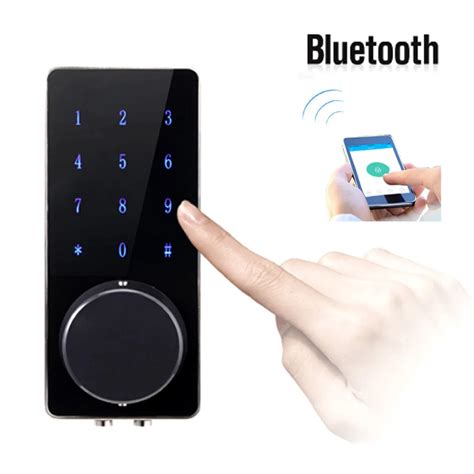 digital door lock keyless touch electronic bluetooth smartcode  apartaments  ebay