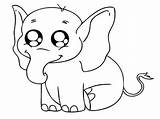 Coloring Elephant Face Pages Getdrawings sketch template
