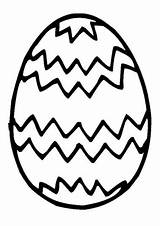 Easter Eggs Coloring sketch template
