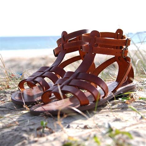 natural leather gladiator sandals by espadrille
