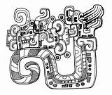 Mayan Coloring Pages Maya Drawing Google Search Books Olmec Mandalas Sheets Bgc Class Colouring Snake Tattoo Aztec Getdrawings Designs Printable sketch template