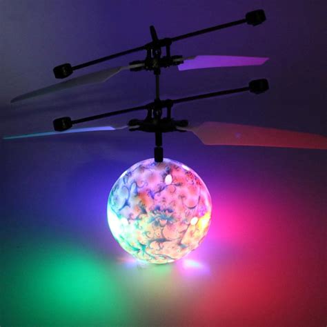rc flying ball toy rc drone helicopter ball built  shinning led lighting  kids teenagers