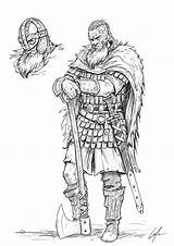 Vikings Wikinger Guerrier Norse Femmes Improveyourdrawings Krieger статьи Forrása Cikk Armor sketch template