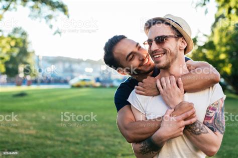 portrait of handsome gay guys in summer zdjęcia stockowe i więcej