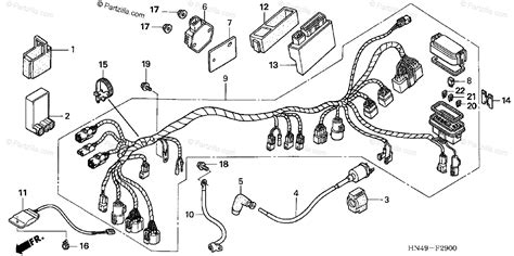 honda trx  wiring diagram wiring diagram