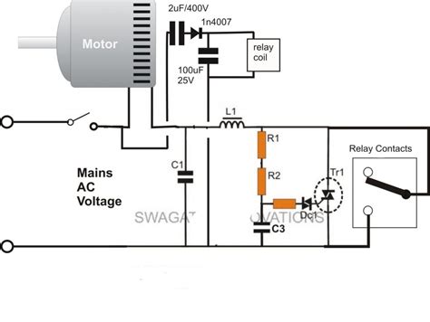 elsie circuit wiring diagram capacitor run motor