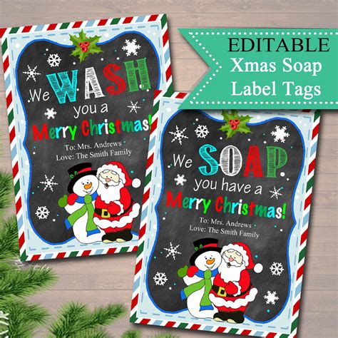 wash   merry christmas  printable  printable