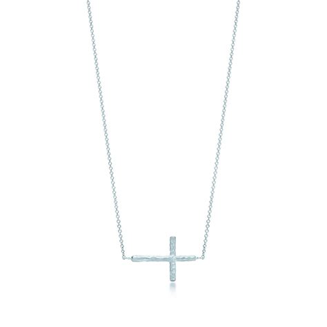 Paloma Picasso® Hammered Cross Pendant In Sterling Silver Small
