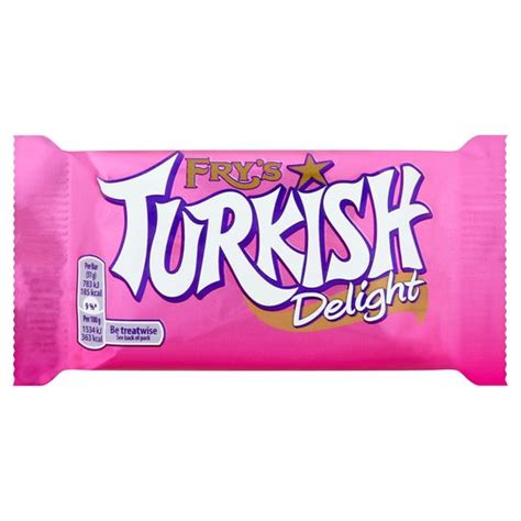 Fry S Turkish Delight Chocolate Bar 51g Tesco Groceries