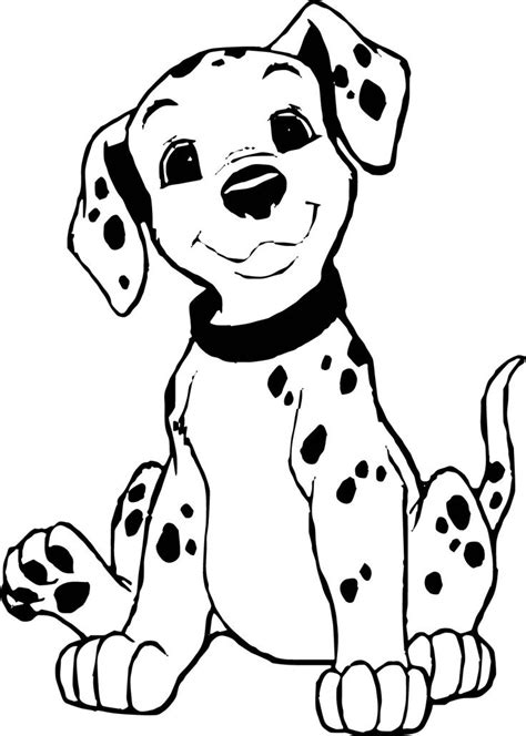 dalmatian coloring page mcoloring dog coloring page puppy