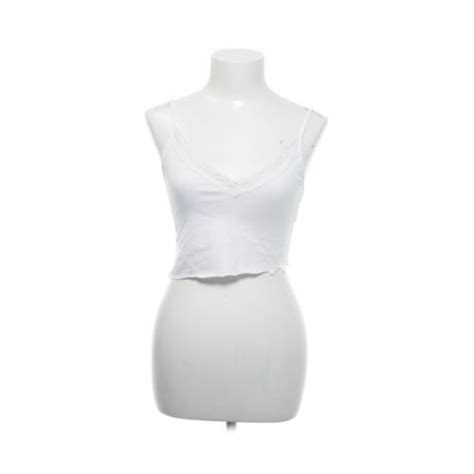 costes basic crop top groesse  weiss ebay