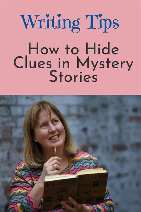 writing tips   hide clues  mystery stories writing genres