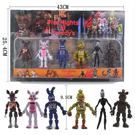 buy 6 pcs set five nights at freddy s action figure