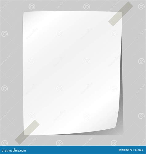 blank white sheet  paper royalty  stock image image