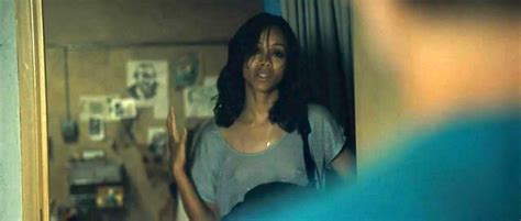 zoe saldana nude and sexy in sex scenes scandal planet