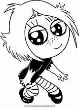 Ruby Gloom Coloring Pages sketch template