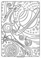 Planets Book Coloringoo 1627 sketch template