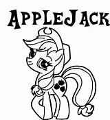 Coloring Applejack Pony Little Pages Vinyl Decal Sticker Book Colouring Die Cut Clipart Color Printable Cartoon Horse Printables Kids Picked sketch template