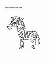Coloring Pages Zebra Printable Kids Animal Jungle Animals Wild Color Annoying Orange Library Clipart Printthistoday Print sketch template