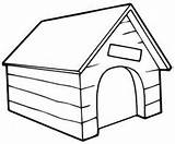 Kennel Dog House Drawing Doghouse Coloring Colouring Pages Kennels Drawings Color Getdrawings Sketch Halloween Printable Kids Paintingvalley Template sketch template