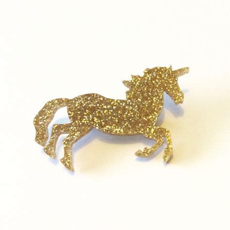 unicorns gold glitter brooch brooch unicorn birthday parties unicorn birthday