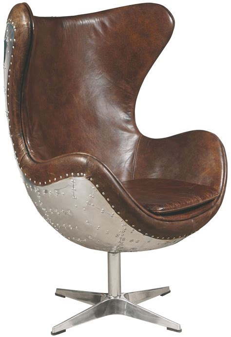 brown leather accent chair p pulaski