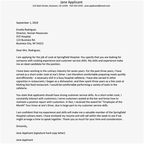 pin  cover letter examples  job