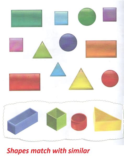 shapes match worksheet  preschooler  kindergartners preschool