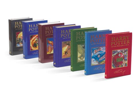 rowling complete set   deluxe harry potter novels bloomsbury