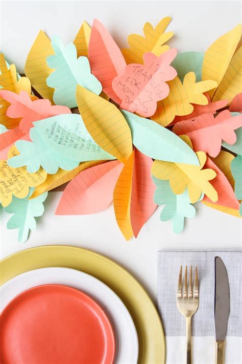diy thanksgiving table runners project
