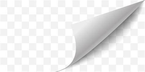 premium vector curled corner paper page curl flip peel sheet  paper