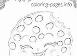 Cookie Kooky Getdrawings Drawing Coloring sketch template