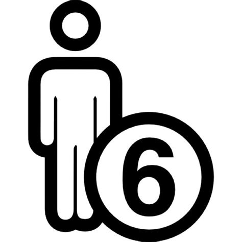 persons  person number  symbol icons