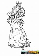 Coloring Pages Princess Precious Moments Daughter King Girls Sheets Color Colouring Printable Baby Books Kids Embroidery Para Colorear Clip Adult sketch template