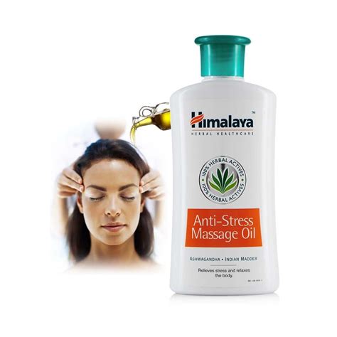 Himalaya Anti Stress Massage Oil At Rs 75 Bottle Massage Oil For Body