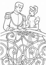 Coloring Pages Disney Valentines Cinderella Kids sketch template