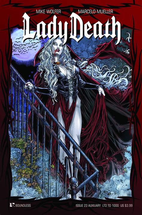 lady death  auxiliary cover fresh comics