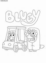 Bluey Colouring Bingo Parties Party Wonder 2nd sketch template