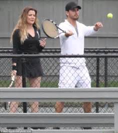 Khloe Kardashian Shows Off Pert Bottom As She Plays Tennis With Scott