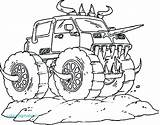 Coloring Pages Monster Truck Maximum Getdrawings Destruction sketch template